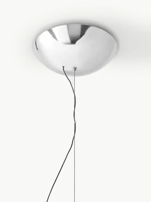 Kleine mondgeblazen LED hanglamp Stellar Nebula, dimbaar, Ø 22 cm