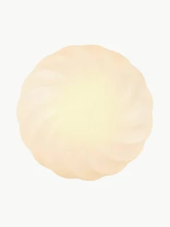 Kleine mondgeblazen plafondlamp Twist, Ø 25 cm