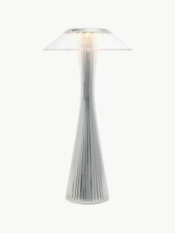 Kleine outdoor LED tafellamp Space, mobiel