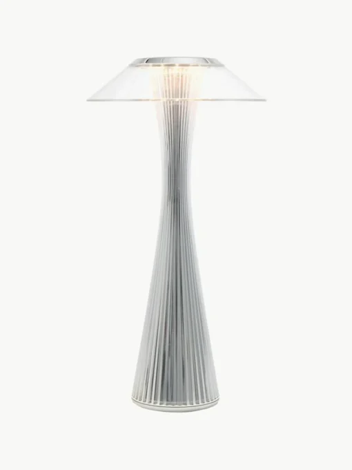 Kleine outdoor LED tafellamp Space, mobiel