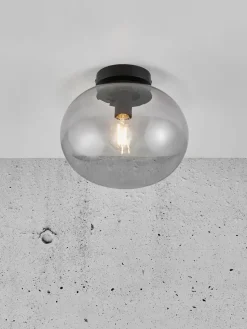 Kleine plafondlamp Alton van glas