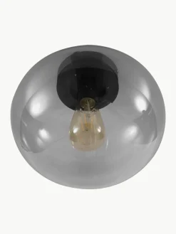Kleine plafondlamp Alton van glas