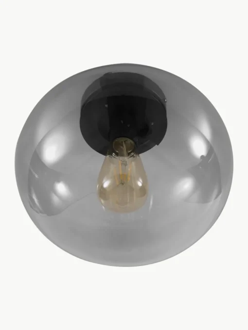 Kleine plafondlamp Alton van glas