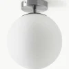 Kleine plafondlamp Hitch van glas