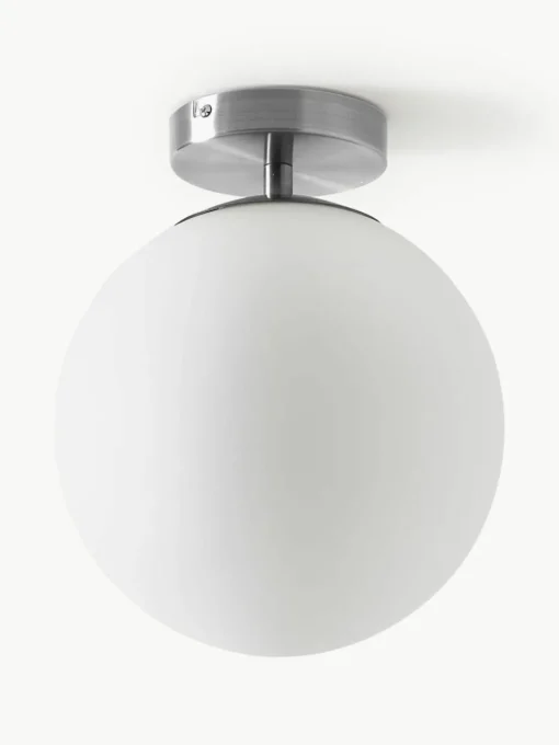Kleine plafondlamp Hitch van glas