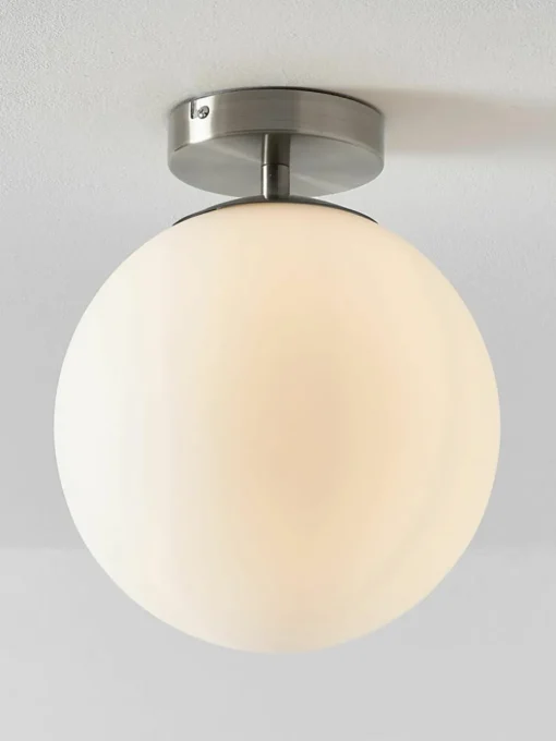 Kleine plafondlamp Hitch van glas