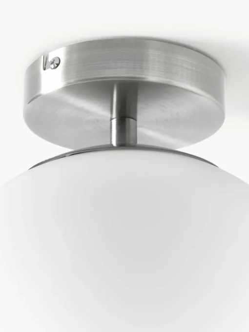 Kleine plafondlamp Hitch van glas