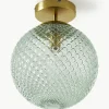 Kleine plafondlamp Lorna van glas