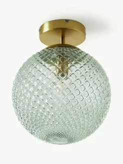 Kleine plafondlamp Lorna van glas