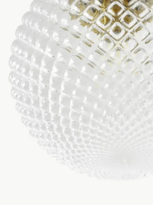 Kleine plafondlamp Lorna van glas