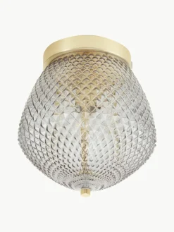 Kleine plafondlamp Orbiform van glas