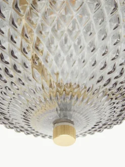 Kleine plafondlamp Orbiform van glas