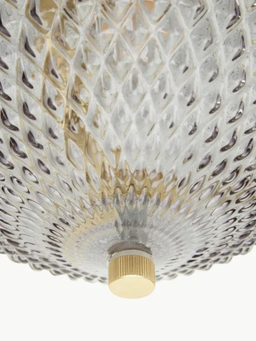 Kleine plafondlamp Orbiform van glas