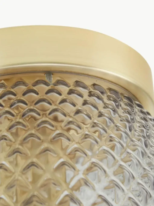 Kleine plafondlamp Orbiform van glas