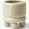 Kleine plantenpot Bryn, H 18 cm