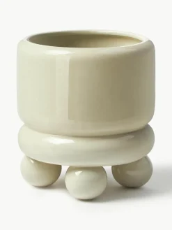 Kleine plantenpot Bryn, H 18 cm