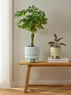 Kleine plantenpot Bryn, H 18 cm