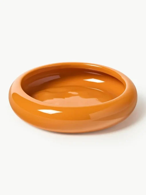 Kleine plantenpot Rudi van keramiek, H 16 cm