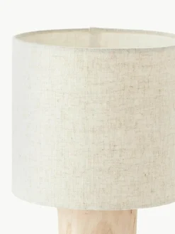 Kleine Scandi tafellamp Pia van hout en linnen