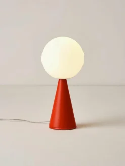 Kleine tafellamp Bilia, handgemaakt