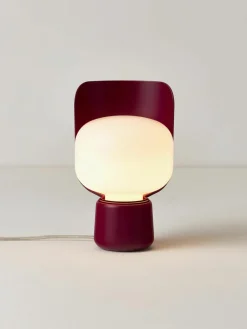 Kleine tafellamp Blom, handgemaakt