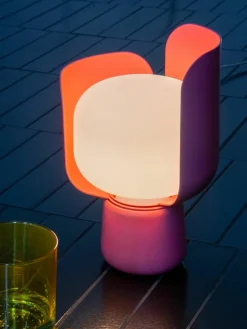 Kleine tafellamp Blom, handgemaakt