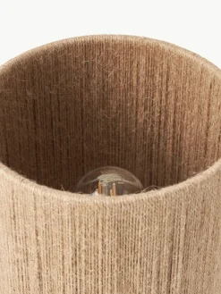 Kleine tafellamp Galea van jute
