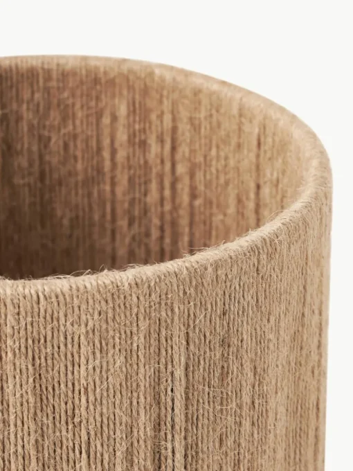 Kleine tafellamp Galea van jute