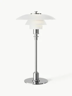 Kleine tafellamp PH 2/1, mondgeblazen