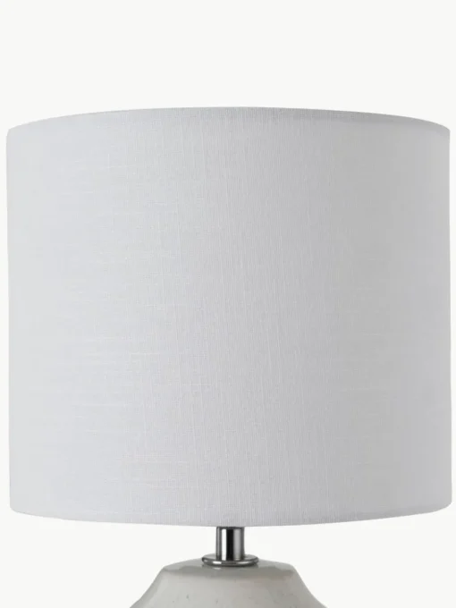 Kleine tafellamp Sandy Glow van keramiek