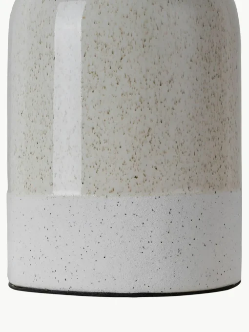 Kleine tafellamp Sandy Glow van keramiek