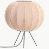 Kleine tripod vloerlamp Knit-Wit