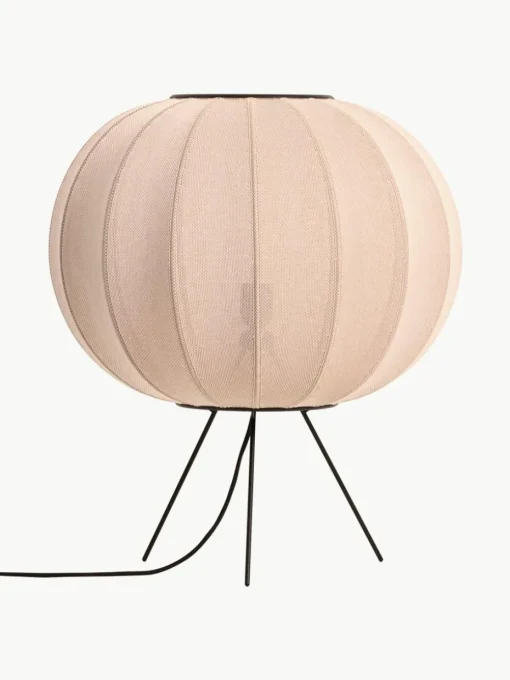 Kleine tripod vloerlamp Knit-Wit