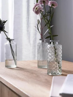 Kleine vazen Adore van glas, set van 3