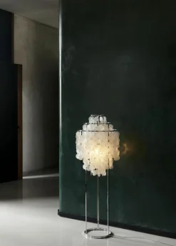 Kleine vloerlamp Fun 1STM, design Verner Panton