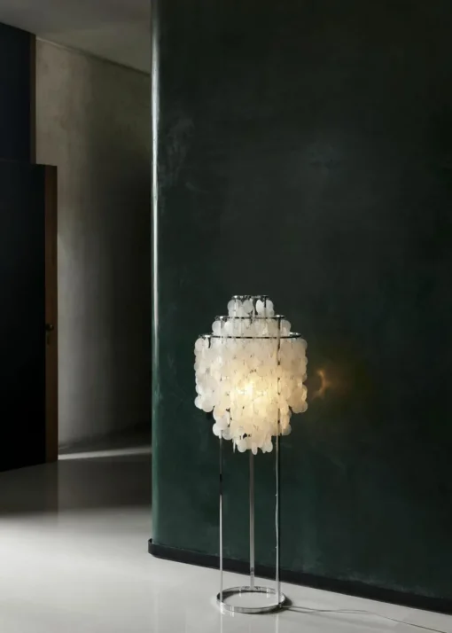 Kleine vloerlamp Fun 1STM, design Verner Panton