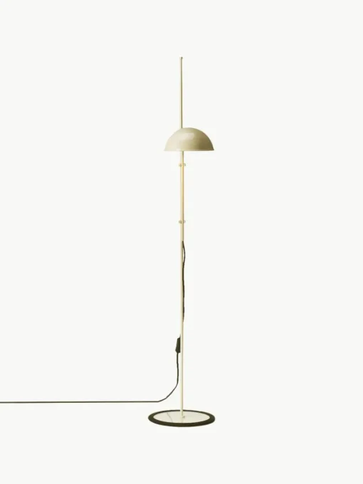Kleine vloerlamp Funiculí met verstelbare lampenkap