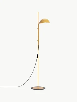 Kleine vloerlamp Funiculí met verstelbare lampenkap