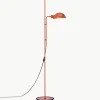 Kleine vloerlamp Funiculí met verstelbare lampenkap