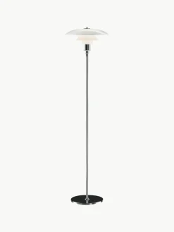 Kleine vloerlamp PH 3½-2½, mondgeblazen