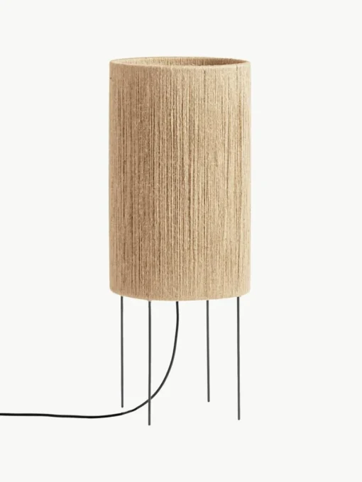 Kleine vloerlamp RO van jute