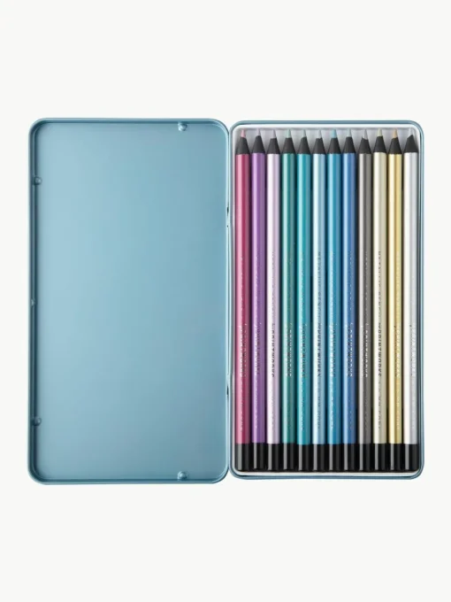 Kleurpotloden Metallic, 12-delig