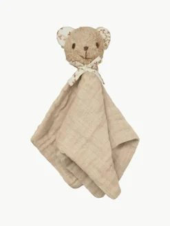 Knuffeldeken Bear van biokatoen