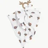 Knuffeldeken Cuddly met bijtring, handgemaakt