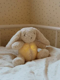 Knuffelkonijntje met LED-lamp en Bluetooth-luidspreker