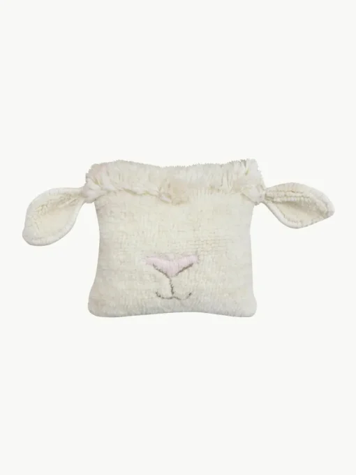Knuffelkussen Sheep van wol