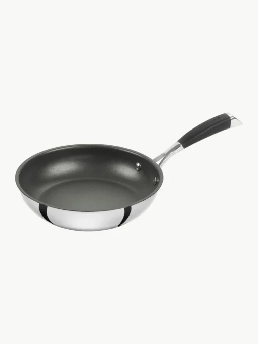 Koekenpannen Poletto van edelstaal, set van 3