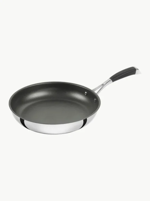 Koekenpannen Poletto van edelstaal, set van 3