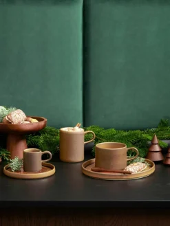 Koffiekopjes Gobi met kleurverloop, 6 stuks