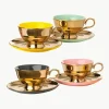 Koffiekopjes Legacy met schoteltjes, set van 4